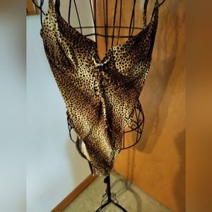 Leopard bathing suit